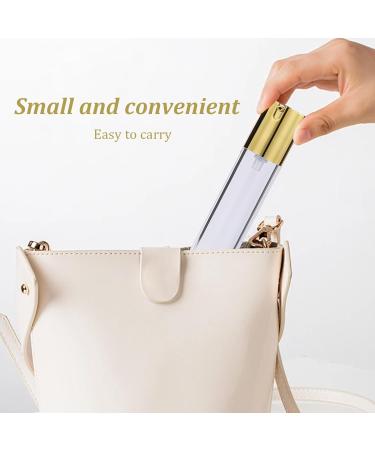 Airless Travel Bottles Set - 3Pcs 15ml/30ml/50ml Refillable Transparent Containers for Toner Lotion Serum | Portable & Sealed Travel Spray Bottles - Buy Online on GoSupps.com