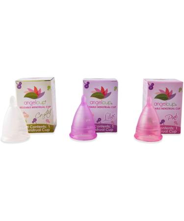 Buy Pink Small Menstrual Cup | Eco-Friendly Reusable & Comfortable | Free International Shipping - Buy Online on GoSupps.com