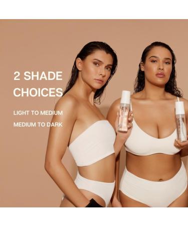 Nuda Self Tanning Water Mousse - Light to Medium | Streak-Free & Hydrating Sunless Tanner | Natural Glow | 6.4 Fl Oz - Buy Online on GoSupps.com