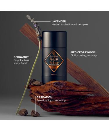 Jack Black Pit Boss Mens Deodorant Antiperspirant - Jack Black Deodorant for Men Antiperspirant for Men Antiperspirant Deodorant Men Men's Deodorant Mens Sensitive Skin Deodorant Mens Gifts Cardamom & Cedarwood (Pack of 2) - Buy Online on GoSupps.com