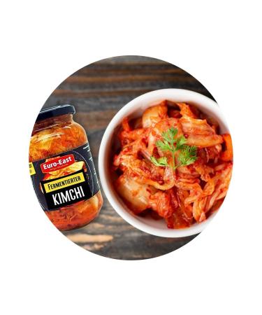 Buy Euro East Kimchi 6 Series Pack | Vegan & Gluten-Free | Authentic Korean Style 440g Jars | Medium Sharpness for European Taste - Buy Online on GoSupps.com