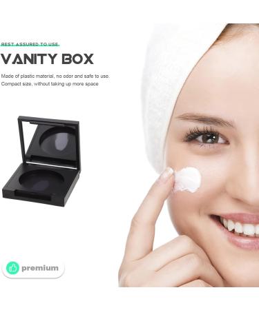Mikinona 4pcs Blush Box Eyeshadow Box Highlighters Travel Cosmetic Containers Makeup Containers Plastic - Buy Online on GoSupps.com