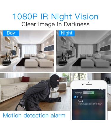VStarcam Pet Camera with Laser 1080P Night Vision, Motion Alerts, APP Remote Control - Home Security Camera for Pets & Baby - Buy Online on GoSupps.com