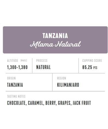 Tanzania Mlama - Natural (2 LBS) Specialty Grade Unroasted Green Coffee Beans 907.2 g (Pack of 1) - Buy Online on GoSupps.com
