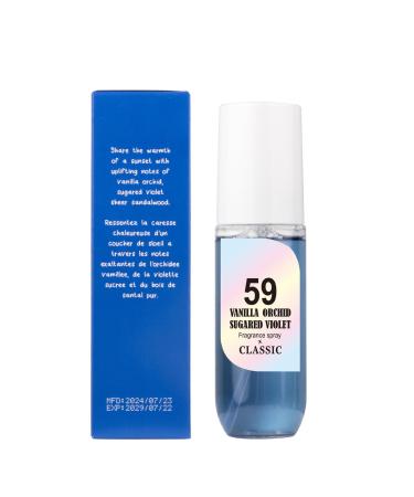 Body Spray for Women Hair & Body Fragrance Mist Pheromone Perfume Oil Travel Size Womens Fragrance Body Spray Hair & Body Fragrance Mist Hair Perfume for Women Body Spray(Blue) 1 Count (Pack of 1) Blue