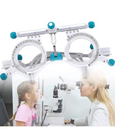 Adjustable testline frame optometric universal optical test frame PD 48 80mm eye optometry optician for visual inspection of optics shops hospitals ophthalmology.