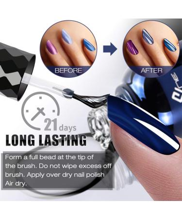 DR.MODE No Wipe Top Coat Gel Nail Polish - 0.5 Oz - High Gloss Shine - Long Lasting - UVLED Light Required - DIY & Salon - Buy Online on GoSupps.com