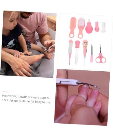 Baby Nursing Kit: Healeved 1 Set Babydoll Accessories for Health & Grooming - Pink Newborn Eva Care Nasal Aspirator & Pedicure Tool - 12.5X4X2.3CM - Buy Online on GoSupps.com