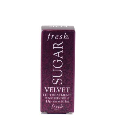 Buy Fresh Sugar Velvet Lip Treatment Balm SPF 15 - Nourishing Full Size Lip Care for All Skin Types | International Shipping Available - Buy Online on GoSupps.com