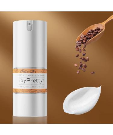JoyPretty Caffeine Eye Cream Anti-aging Refreshing Collagen Eye Lift Cream for Anti-wrinkle Dark Circles Bags Puffiness Treatmentment for Men women