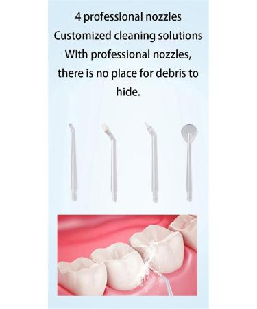 Wireless Portable Water Flosser - Powerful Rechargeable Oral Hygiene Tool for Braces Care - Waterproof Pink Toothpick - Buy Online on GoSupps.com