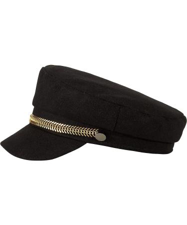 PanPacSight Women's Black Newsboy Sailor Hat - One Size - Buy Online on GoSupps.com