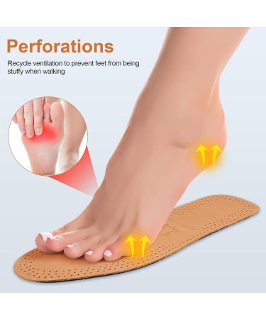 Healifty Shock Absorbing Sports Comfort Shoes | Breathable, Leather Insole | Men/Women Size 39-40 (UK 6-7) - As Shown - Buy Online on GoSupps.com