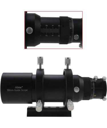 Alstar 50mm Compact Deluxe Finder & Guidescope Kit with 1.25 Double Helical Focuser - Ultimate Precision for Astrophotography - Buy Online on GoSupps.com