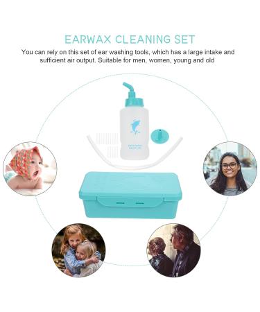 Healifty Ear Washer Cleaner Set - Disposable Flusher & Removal Tool Kit for Household Ear Irrigation - Green - Buy Online on GoSupps.com
