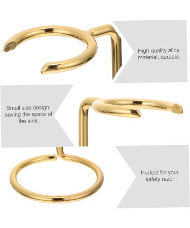 Premium Angoily Razor Brush Holder & Stand - Metal Shaving Brush Holder for Men | International Shipping Available - Buy Online on GoSupps.com