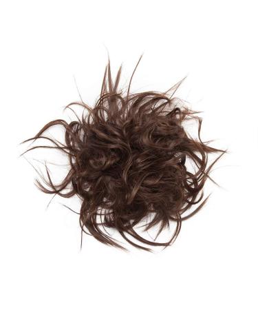 Premium Brown Hair Extensions for Ponytails & Buns | 45g Art Nodes & Hair Bands - Buy Online on GoSupps.com