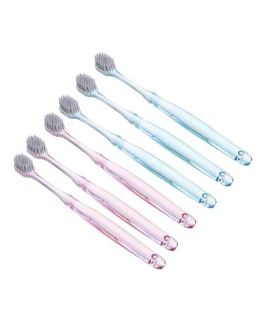 Plafope 6 piece toothbrush classic toothbrush brisk toothbrush for home toothbrush made of crystal toothbrush for adult mouthwear toothbrush toothbrush brush