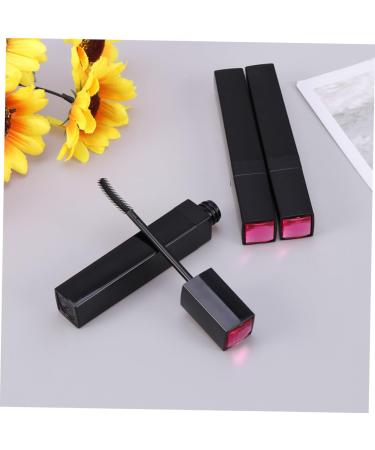 Healvian 3pcs Eyelash Glue Tube Eyelash Spoolies Empty Mascara Bottle Empty Eyeliner Tube Black - Buy Online on GoSupps.com