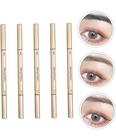 TOVINANNA 5pcs Double Ended Eyebrow Pencil Eye Brow Pencils for Women Eyebrow Makeup Tools Eyebrow Ink Plastic - Buy Online on GoSupps.com