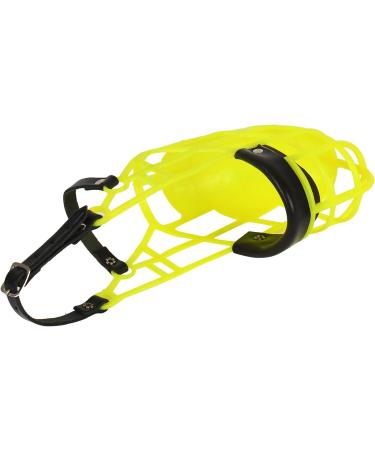 Buy Don Pare Muzzle Model 101 - Neon Yellow | Ideal for Freewheel Kennel Dog Racing & Car Safety | Amathings - Buy Online on GoSupps.com