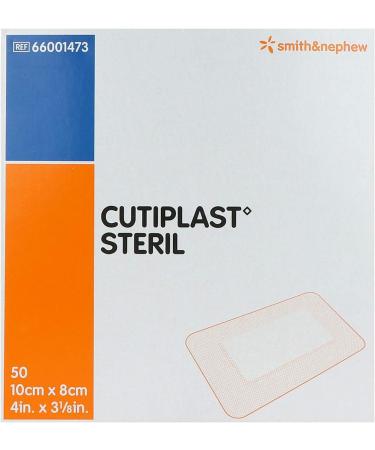 Buy CUTIPLAST Sterile Wound Dressing 10cm x 8cm - 50 Pcs | International Shipping Available - Buy Online on GoSupps.com