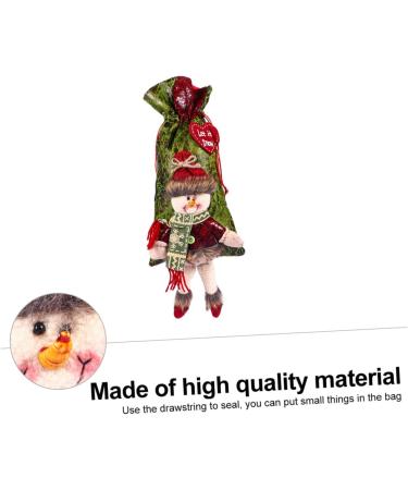 STOBAZA Christmas Bag 1pc Old Man's Bag Santa Decor Christmas Christmas Bags Present Bag Candy Bag Elk Elder - Buy Online on GoSupps.com