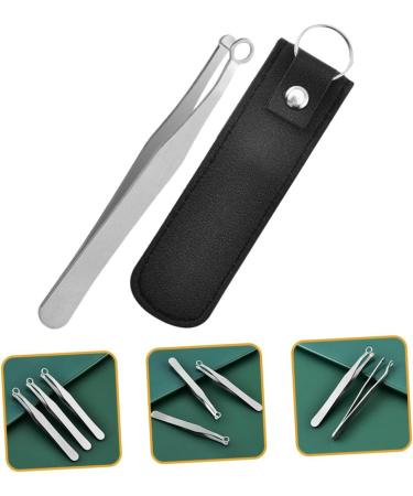 NOLITOY Round Nose Hair Clip Set - Stainless Steel Nose Hair Grooming Tool for Men & Women | Safe & Effective Nose Hair Remover - Buy Online on GoSupps.com