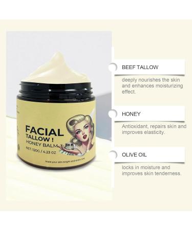  Fravsiu Face Cream Facial Moisturizer Skin Care 120g Blend Nutrient Boost Natural Herbs Light Texture Absorb Smooth Finishs with Vibrant Glow Ideal Option for Home Dorm Travel - Buy Online on GoSupps.com
