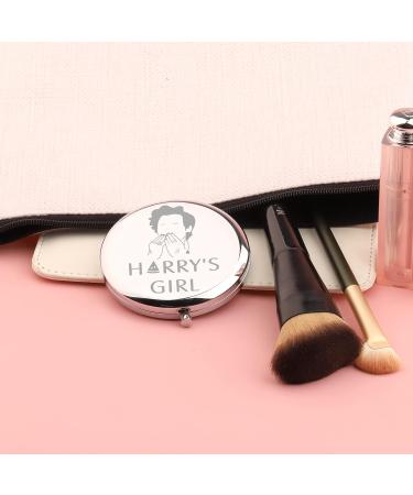 Singer Song Lover Merchandise - Harry's Girl Compact Mirror | Lyrics Inspired Album Gift for Music Fans - Buy Online on GoSupps.com