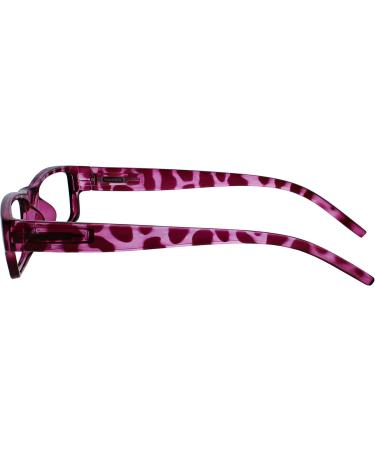 Shop Purple & Pink Tortoiseshell Lightweight Reading Glasses | Value 2 Pack for Men & Women - The Reading Glasses Company RR32-54 +2.00 - Buy Online on GoSupps.com