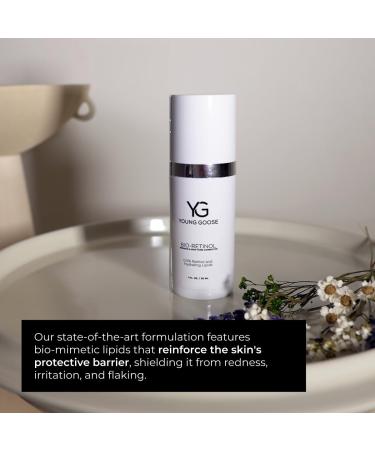 Bio-Retinol Wrinkle & Skin Tone Correcting Serum | Young Goose | Rejuvenating 50ml | Fade Age Spots & Age Defense | International Shipping Available - Buy Online on GoSupps.com