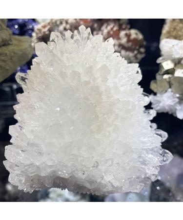 Crystal Rough Specimen Healed Natural Clear Quartz Crystal Cluster Minerals for Reiki Stone Home Furnishing Decoration As a Gift (Size : 300-350g) - Buy Online on GoSupps.com