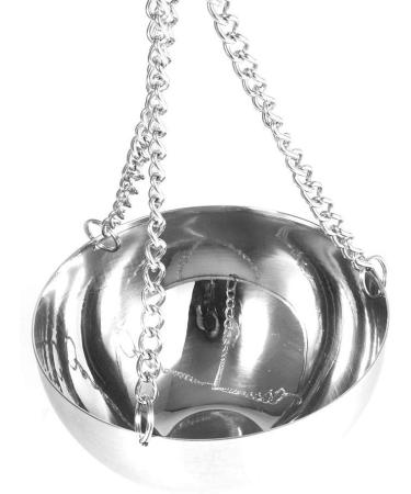 Fdit Stainless Steel Aroma Bowl - Refillable 120ml Essential Oil Holder for Sauna & SPA - Premium Accessories for Ultimate Relaxation - Buy Online on GoSupps.com
