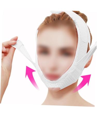 Didiseaon Lifing Double Chin Bandage Chin Lift Shaping Belt Strap Maskes Lifting Band Facial Intense Lifting Belt Reusable Pads Sleep Tape - Buy Online on GoSupps.com