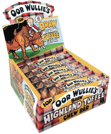 30 x Oor Wullie's Braw Highland Toffee Chew Bars 11g - Buy Online on GoSupps.com
