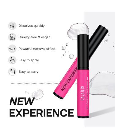 Calailis Lash Glue Remover 5g - Gentle Eyelash Extension Adhesive Remover for False Lashes - Non-Irritating Eye Cleanser - Buy Online on GoSupps.com