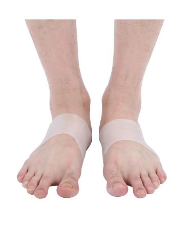 Flat Foot Socks & Insoles for Women and Men - Thick Cushions for Outdoor Comfort | Size L (White) - Buy Online on GoSupps.com