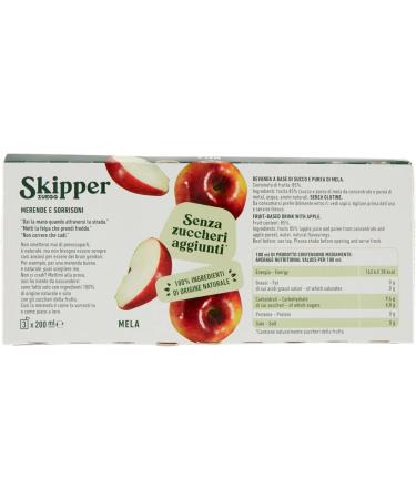  Zuegg Zuegg Skipper Apple Without Sugar 200 x 3 600 ml - Buy Online on GoSupps.com