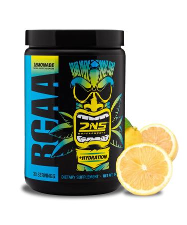 2nd Nature Supplements BCAA Lemonade 30 Servings 14.4 Oz 9 G Branched Chain Amino Acids Supports Muscle Growth Recovery & Endurance Replenishes Electrolytes No Sugars or Colors Added