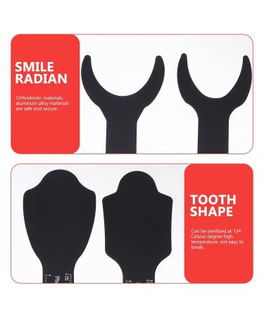 Healeved Dental Photography Kit - 1set Palatal Contrast Boards for Orthodontic & Whitening Procedures - Dental Intraoral Resistant Contraster with Temperature Light - 22.5x7x0.6cm - Buy Online on GoSupps.com