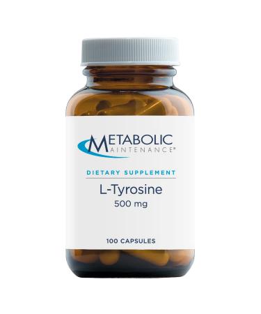 Metabolic Maintenance L-Tyrosine 500 mg 100 Capsules