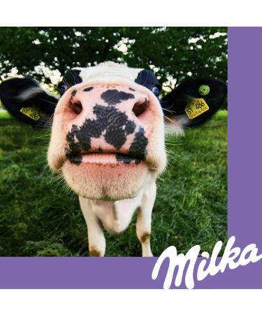  Milka Milka Naps - Milk Chocolate Squares - Practical Format - Display of 355 Units (4.5g) - Buy Online on GoSupps.com