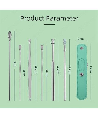 2023 Professional Ear Cleaning Master - Stainless Steel Spiral Earwax Removal Kit (Black) - Buy Online on GoSupps.com