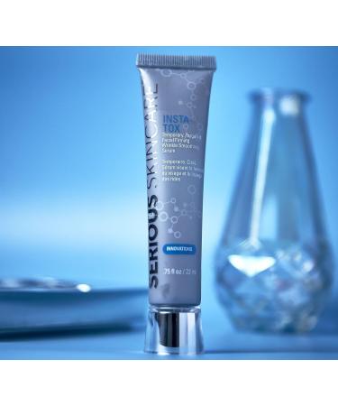 Serious Skincare INSTA-TOX Instant Wrinkle Smoothing Serum Trio - Reduce Lines Wrinkles & Pores - Perfect for All Skin Types - 0.75 Fl. Oz. (3 Pack) - Fast International Shipping - Buy Online on GoSupps.com