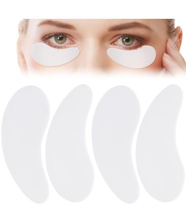Joez Wonderful Under Eye Patches 2 Pairs Silicone Reusable Eye Patches Under Eye Mask for Skin Care Effect to Reduce Wrinkles and Fine Lines (White)