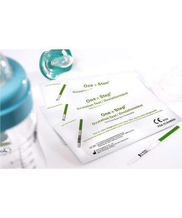 30-Pack Ovulation Strips 20miu/ml Test Kit - Fertility Predictor Testing Sticks (Wide Width) - Buy Online on GoSupps.com
