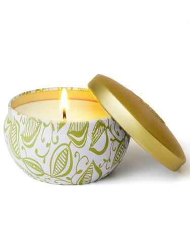 La Jol e Muse Coconut Lemonade natural soy wax candle 80 hours of burning time fragrance for home can 185g set2 set2 coconut lemonade