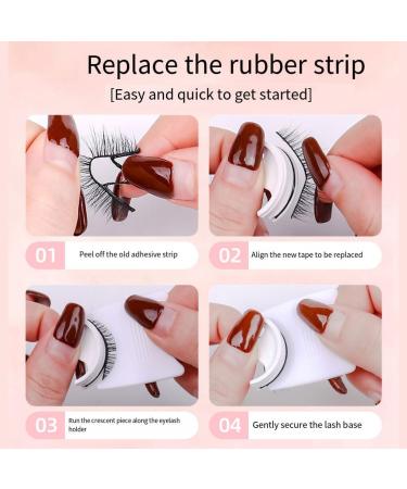 BOKIOESDE Cross Simulated Eyelashes Adapting False And False Easily Removed Multiple Styles Natural Double Repeatedly Non Two pair W12 - Buy Online on GoSupps.com