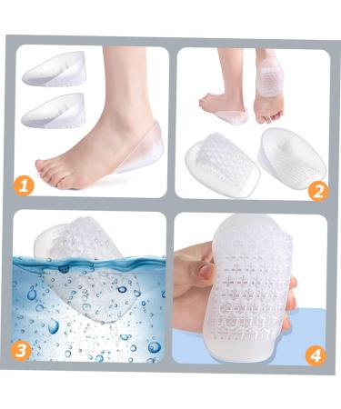 FRCOLOR U-Shaped Heel Pads - Silicone Ankle Protectors & Heel Inserts for All Boots - Comfort for Men & Women - Buy Online on GoSupps.com